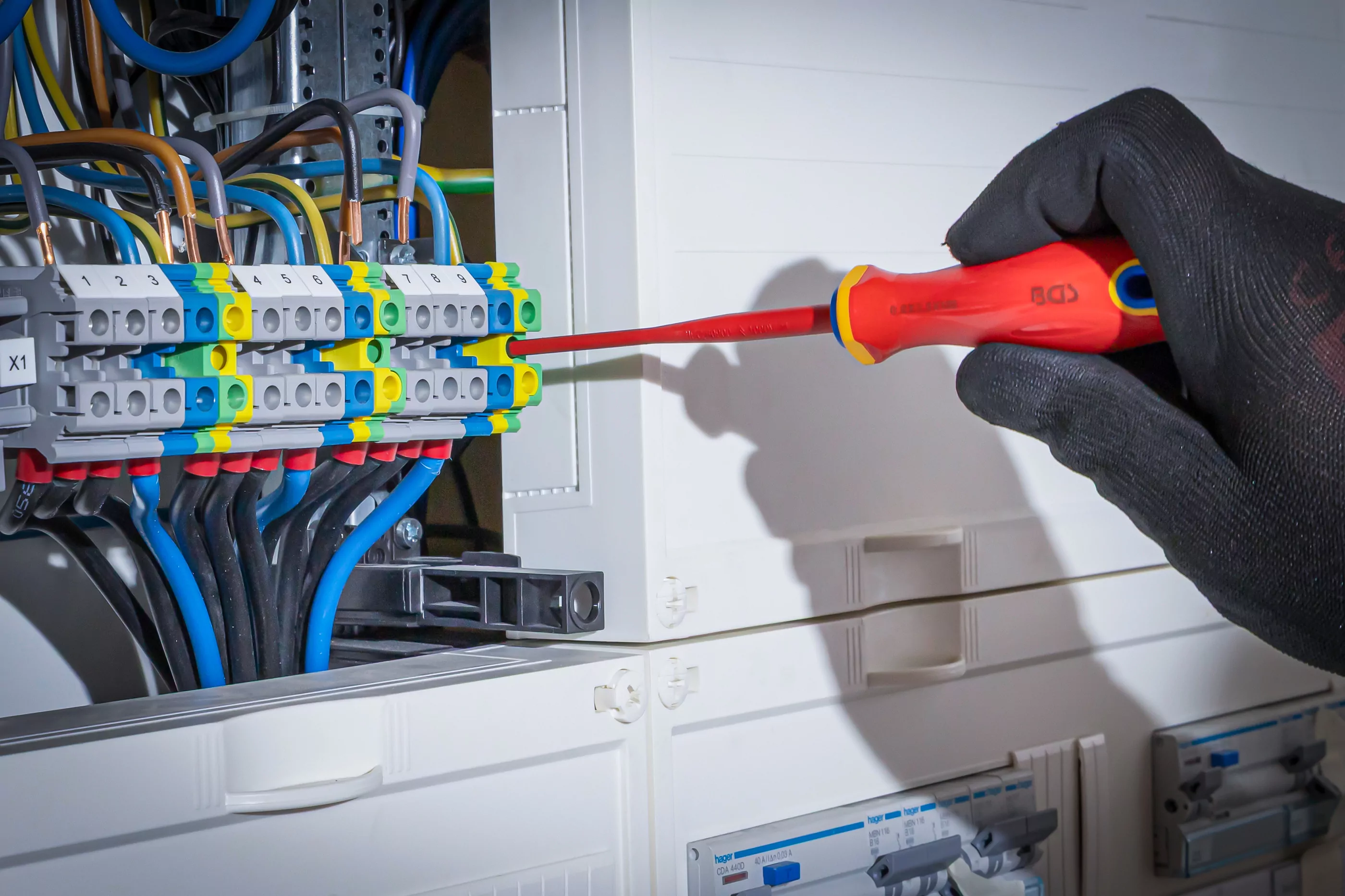 VDE-Schraubendreher-Satz | extra dünne Spitze | 11-tlg.