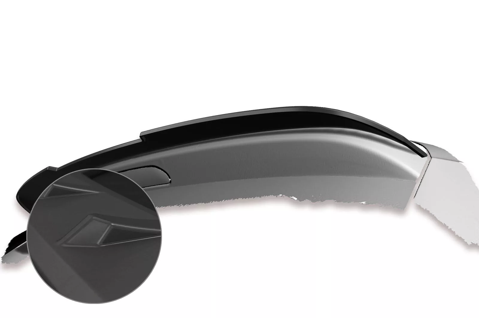 Heckflügel mit ABE für VW Tiguan II (AD1) Lackierfreundlich (schwarz matt)