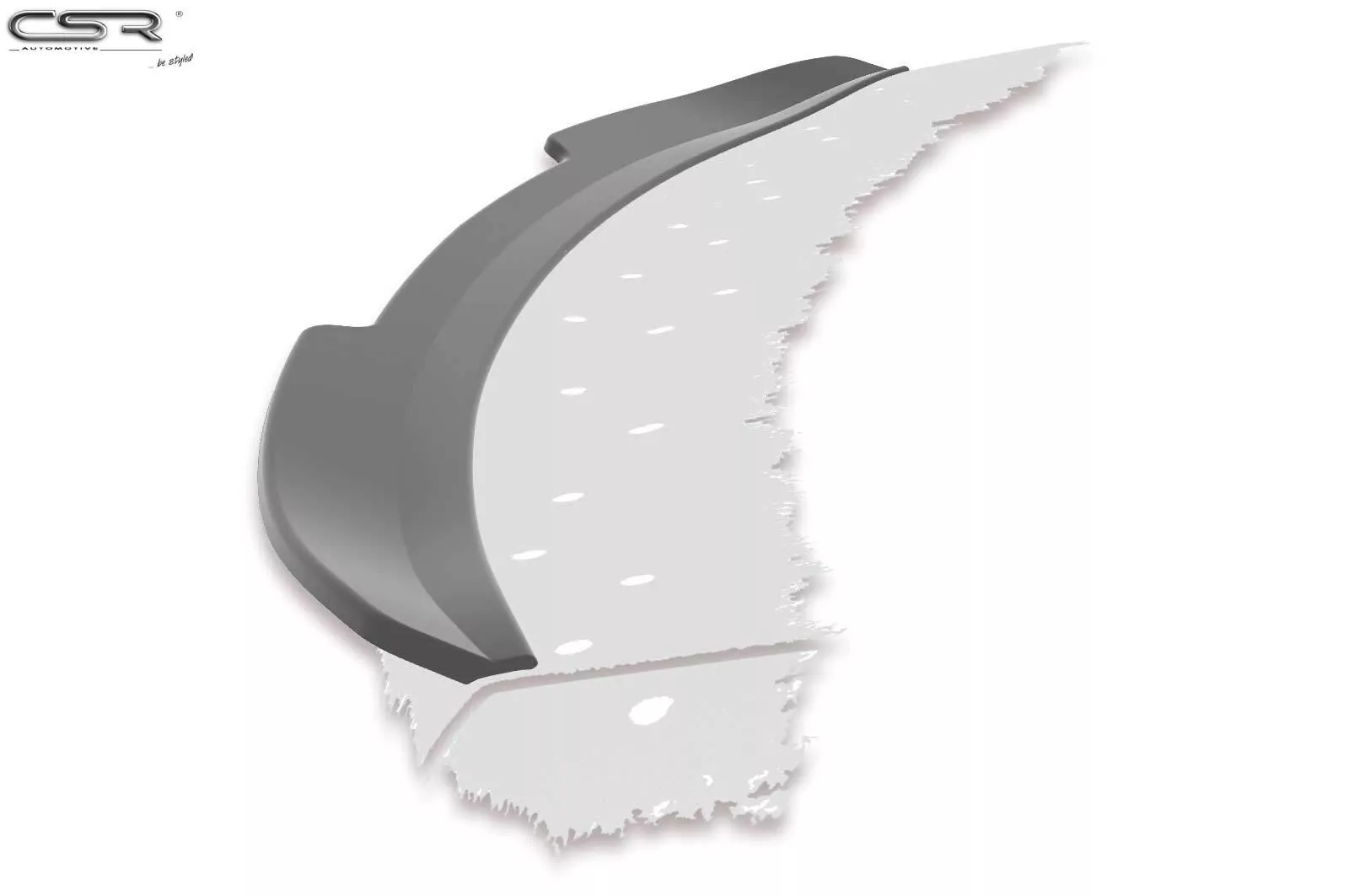 Heckflügel mit ABE für Ford Mondeo MK4 (Typ BA7) HF629-M Carbon Look (matt)