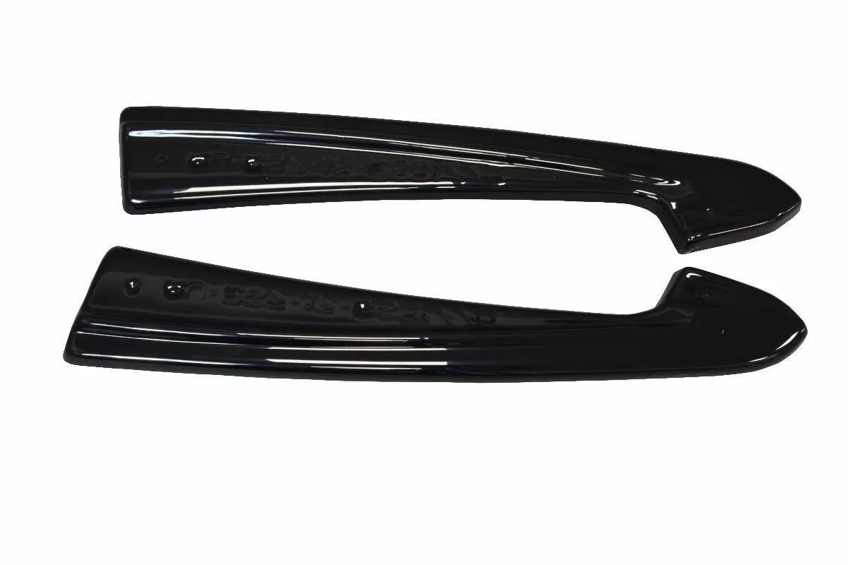 Heck Ansatz Flaps Diffusor Passend Für Diffusor Passend Für Audi RS7 FL Schwarz Hochglanz Schwarz Hochglanz