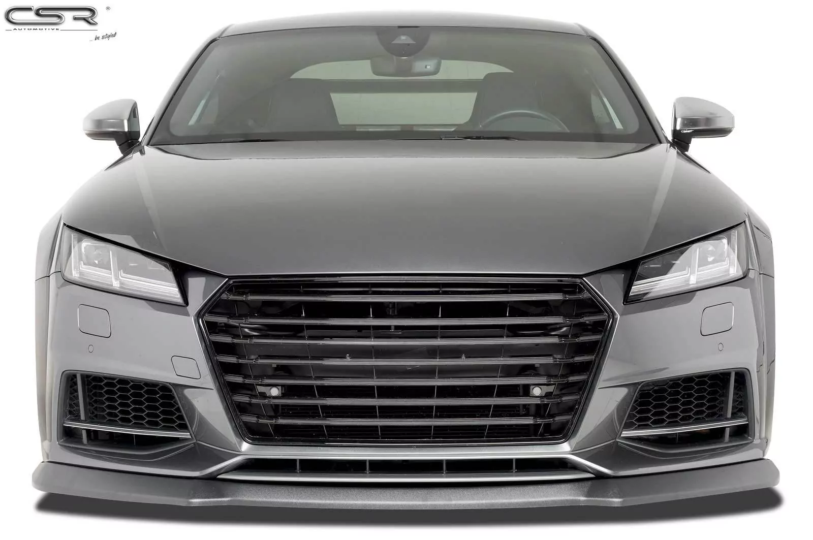 Cup-Spoilerlippe mit ABE für Audi TTS FV/8S CSL320-M Carbon Look (matt)