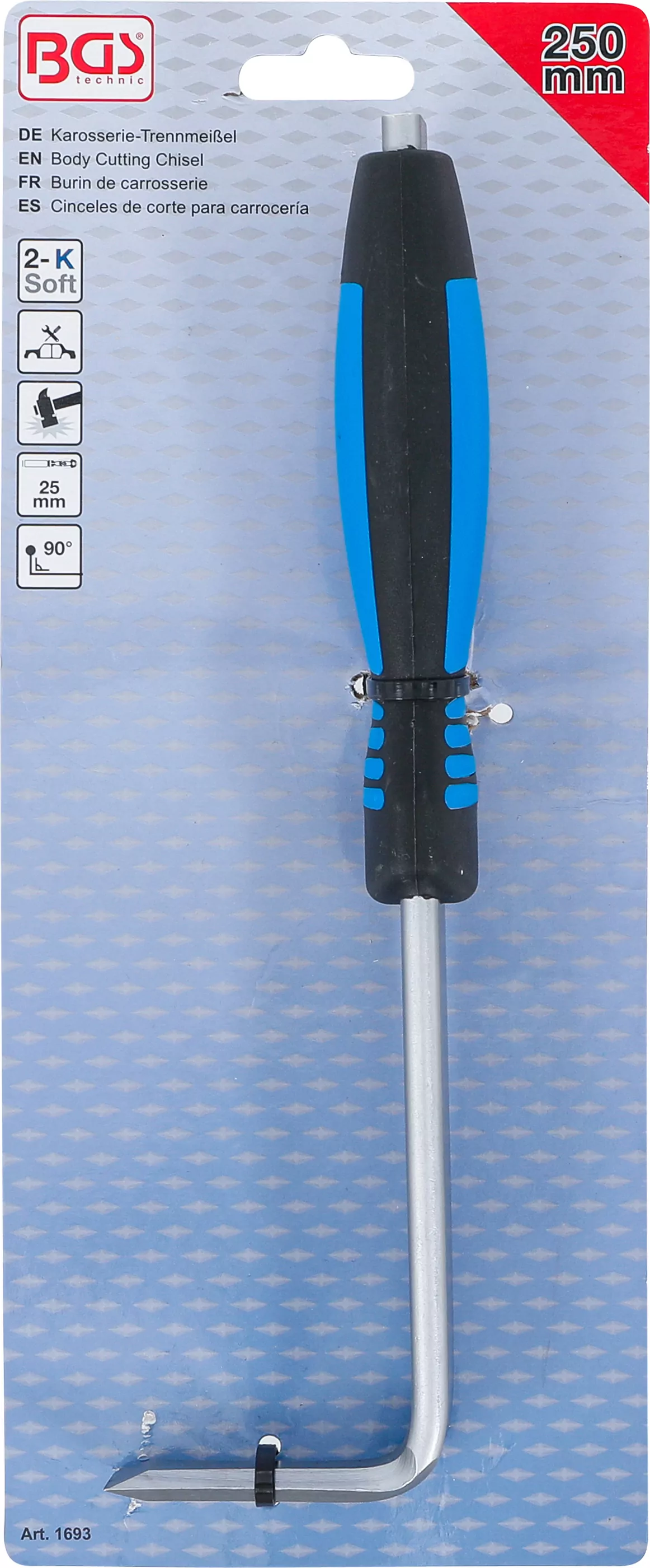 Karosserie-Trennmeißel | 90° abgewinkelt