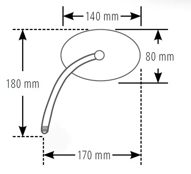 - Kein Hersteller - YAMAHA Spiegel SR 500 E-geprüft