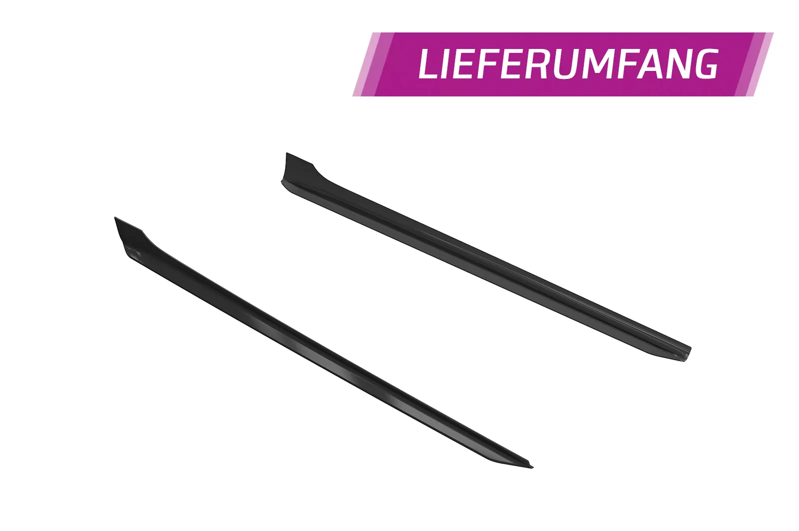 Seitenschweller für Opel Astra K SS526 Schwarz Strukturiert