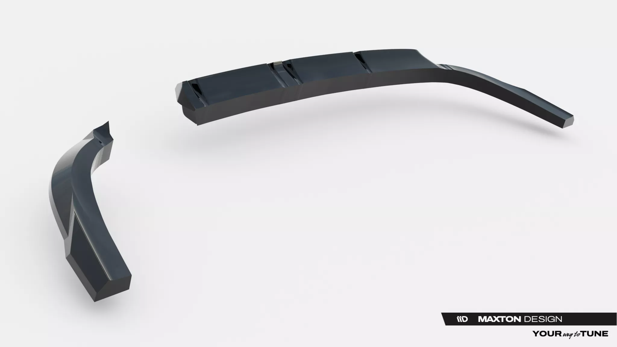 Mittlerer Cup Diffusor DTM Look Heck Ansatz Für Hyundai Tucson N-Line Mk4 Facelift 