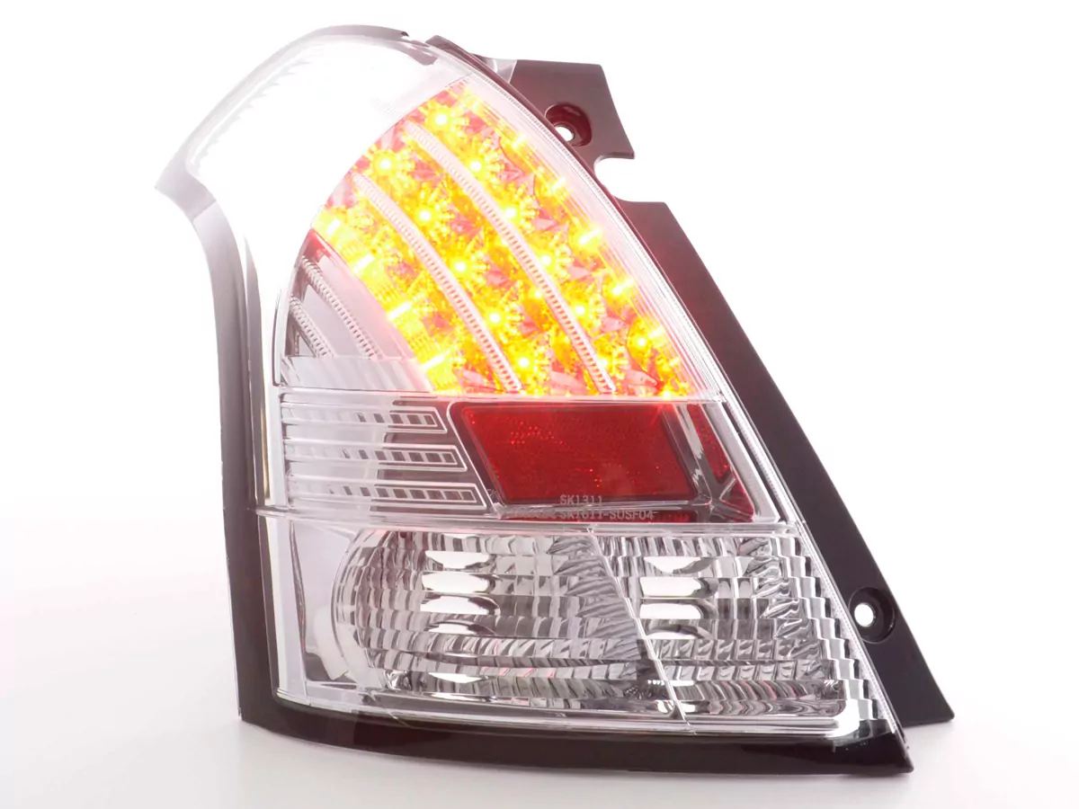 LED Rückleuchten Set Suzuki Swift Bj. 04-10 chrom