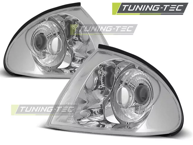 Front Direction Chrome Fits Bmw E46 05.98-08.01