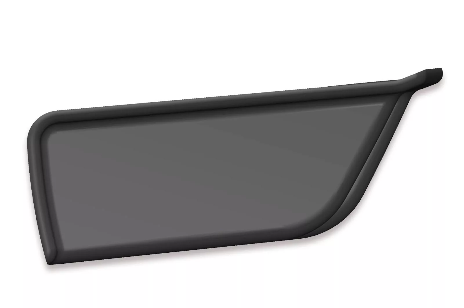 Heckansatz für VW Golf 7 Variant R-Line Lackierfreundlich (schwarz matt)