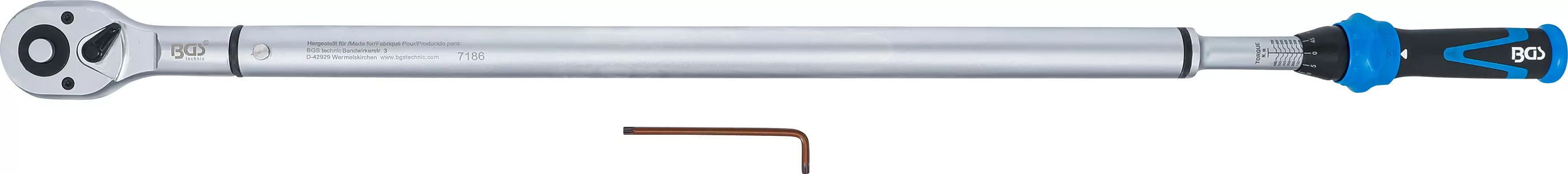 Drehmomentschlüssel | Abtrieb Außenvierkant 20 mm (3/4") | 100 - 700 Nm