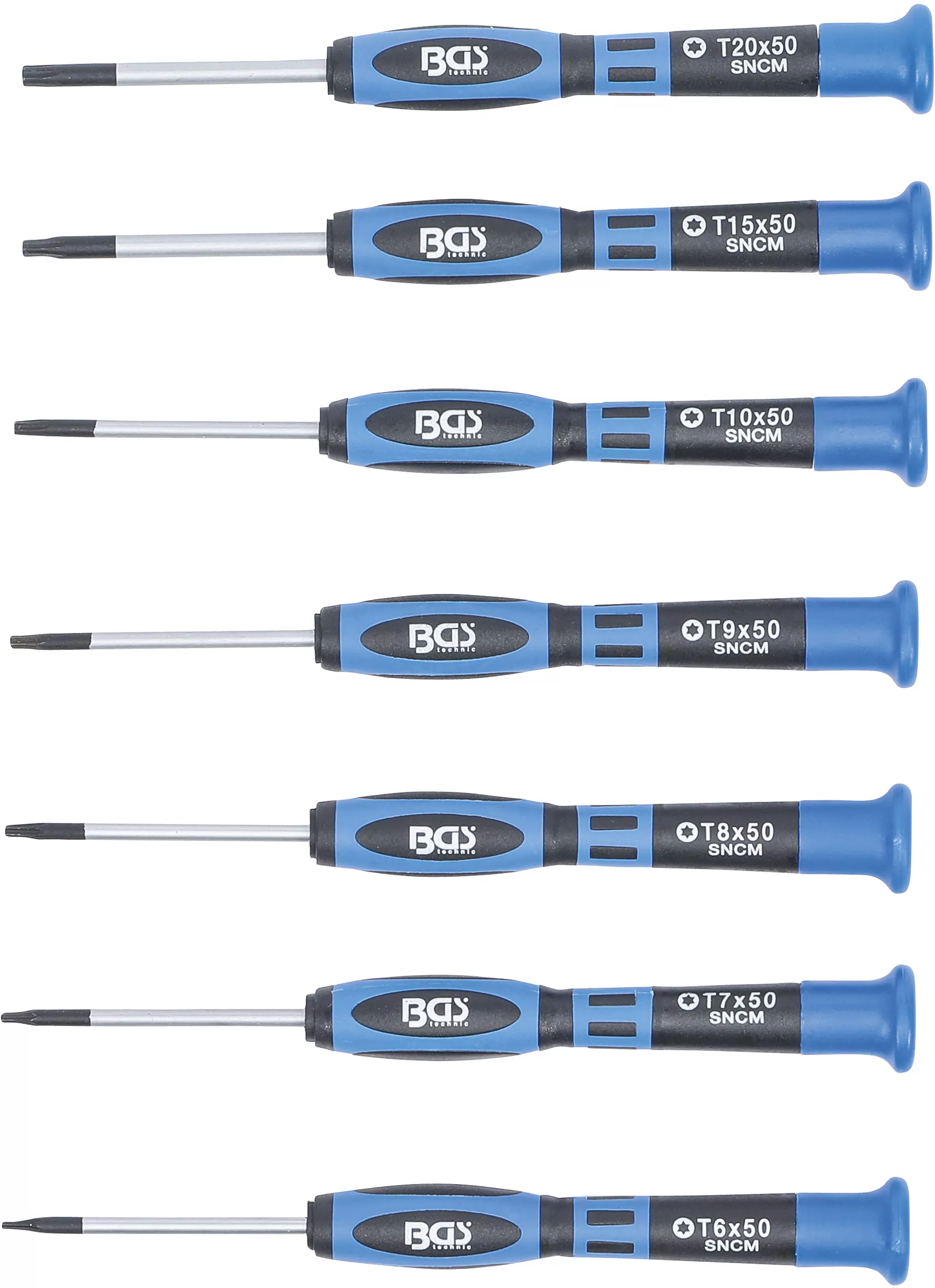 Präzisions-Schraubendreher-Satz | T-Profil (für Torx) | 7-tlg.