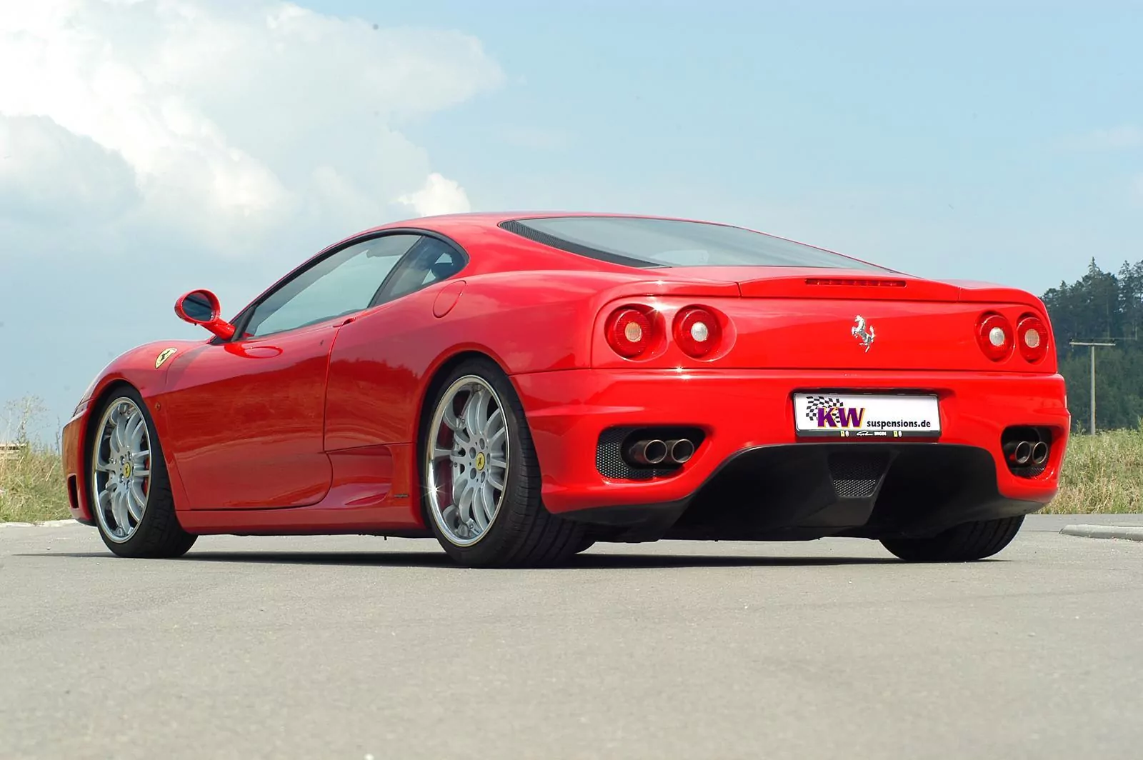 KW Gewindefahrwerk V3 Aluminium FERRARI 360 Spider (F131) 02/2000-08/2005