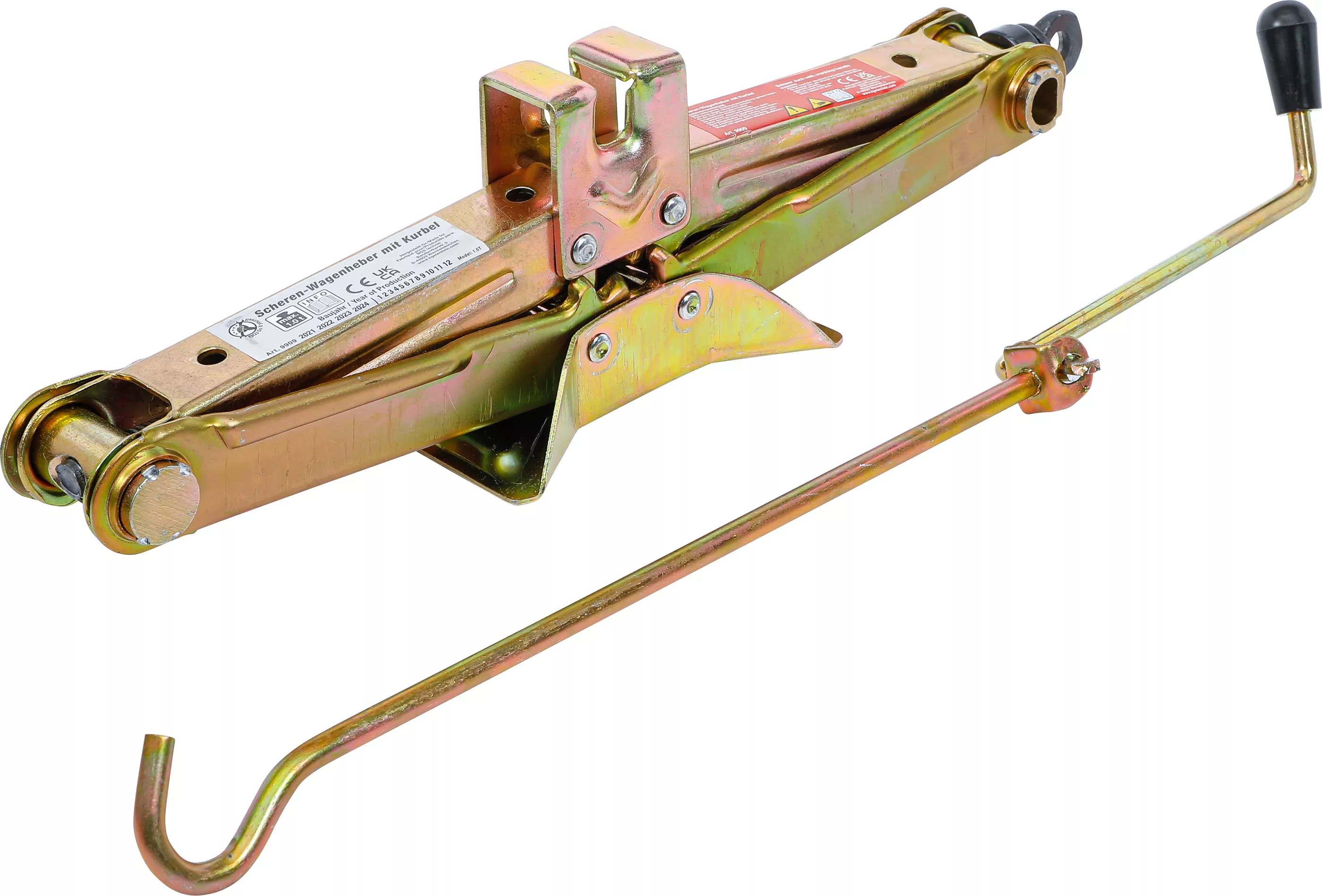 Scheren-Wagenheber mit Kurbel | 1 t