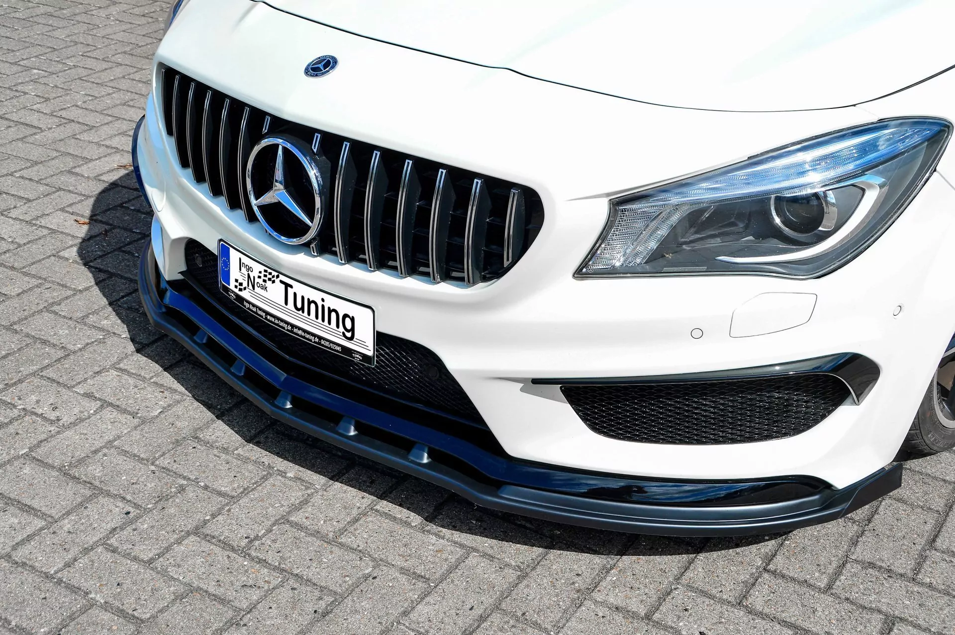Cuplippe Spoilerlippe  mit Wing ABS Mercedes CLA AMG-Line C117
