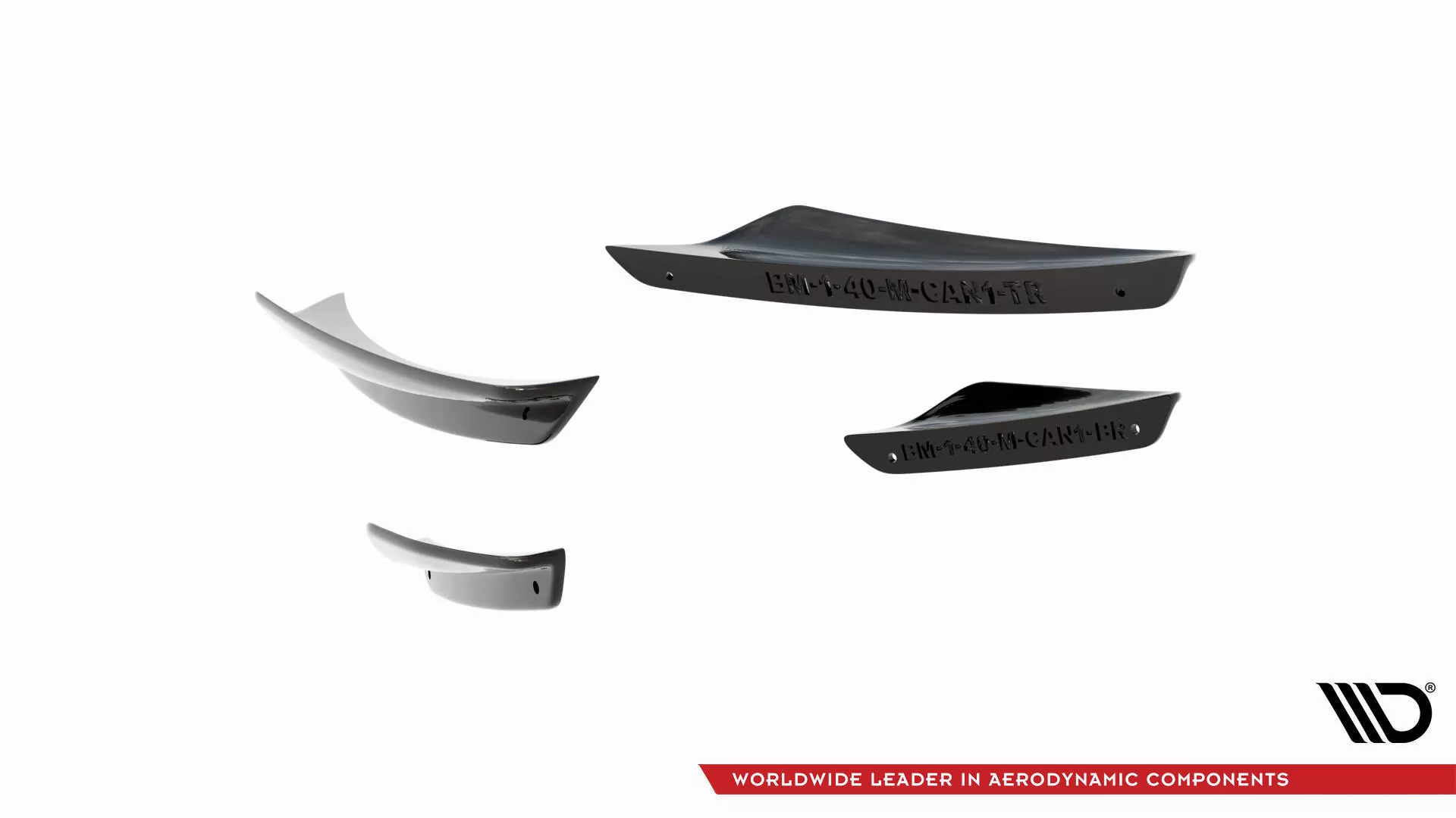 StoĂźstangenflĂĽgel Vorne (Canards) BMW 1er F40 M-Paket / M135i