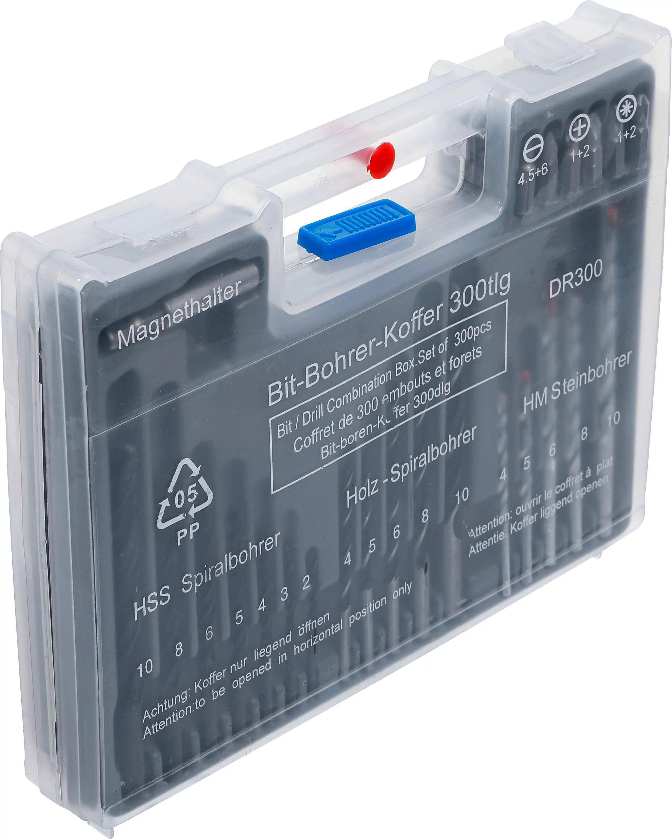 Kombi-Bohrer-Dübel-Satz | 300-tlg.