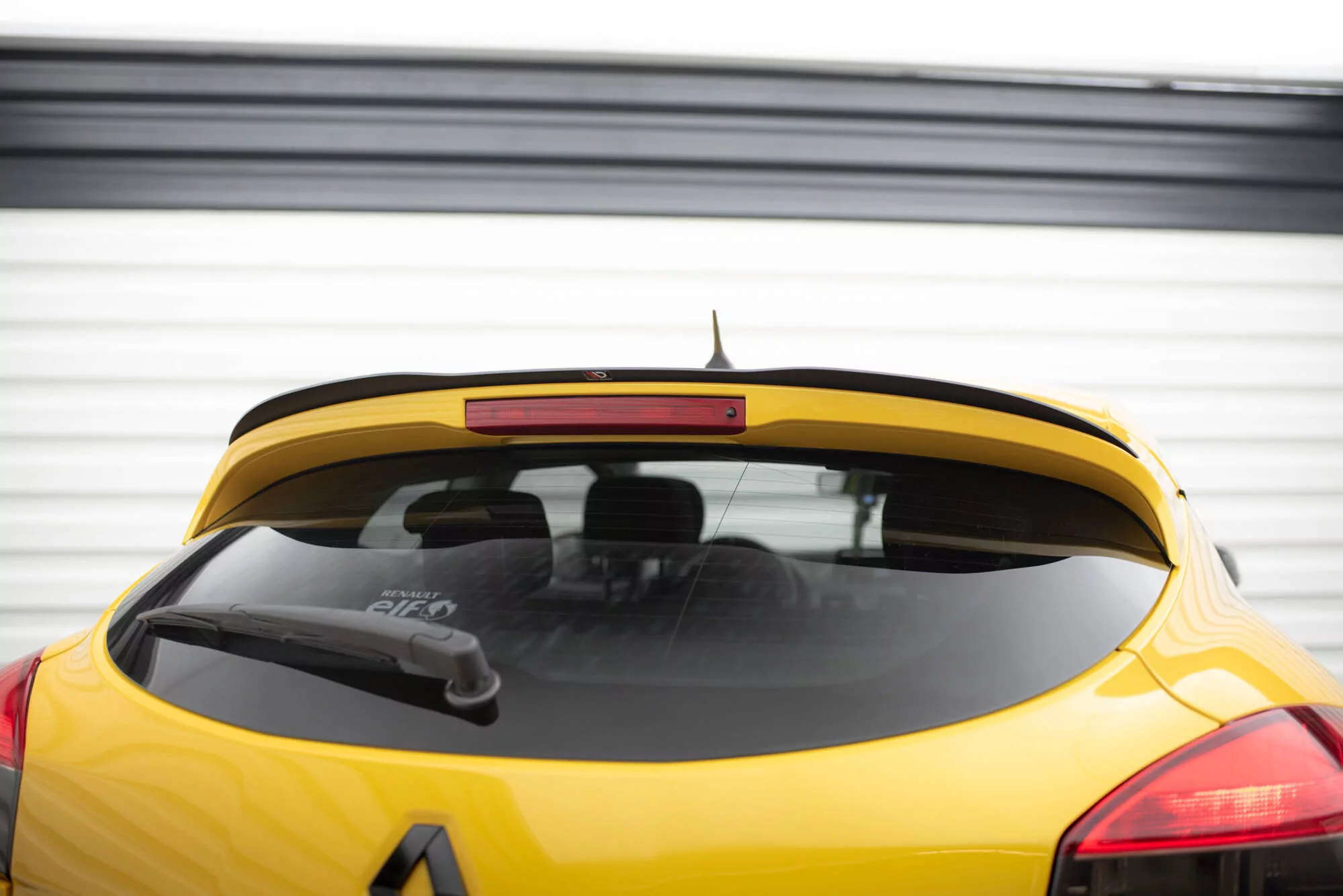 Spoiler CAP Passend Für Passend Für RENAULT MEGANE MK3 RS Trophy Schwarz Hochglanz Schwarz Hochglanz