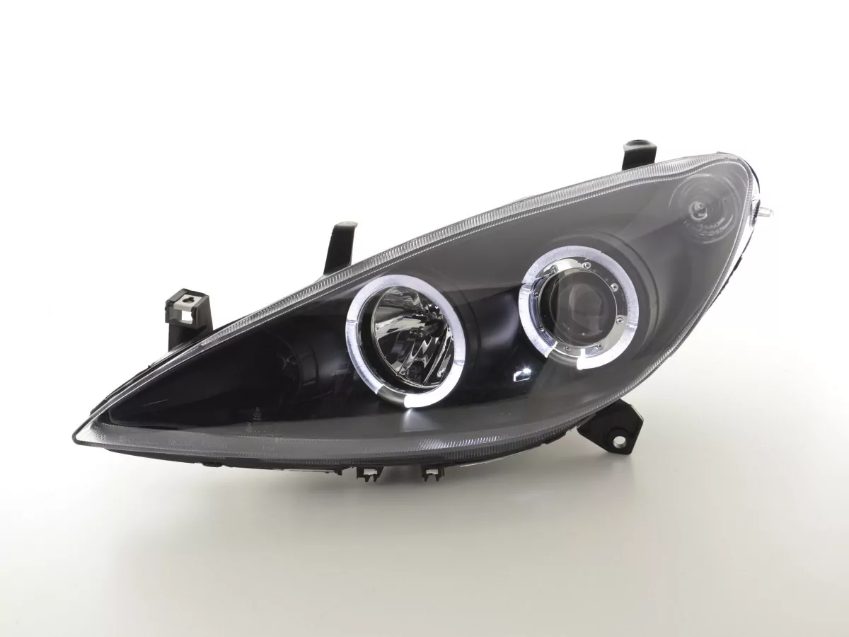 Scheinwerfer Set Peugeot 307 Bj. 01-06 schwarz