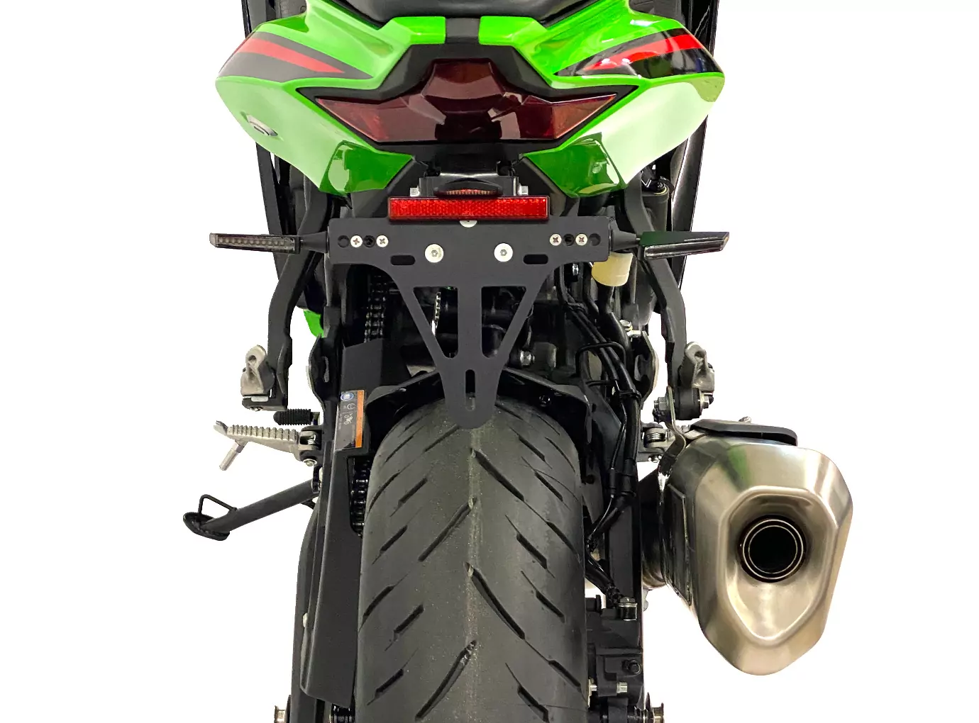 alpha Technik Kennzeichenhalter für Kawasaki Ninja ZX4-R / ZX-4RR Modelljahr 2024-