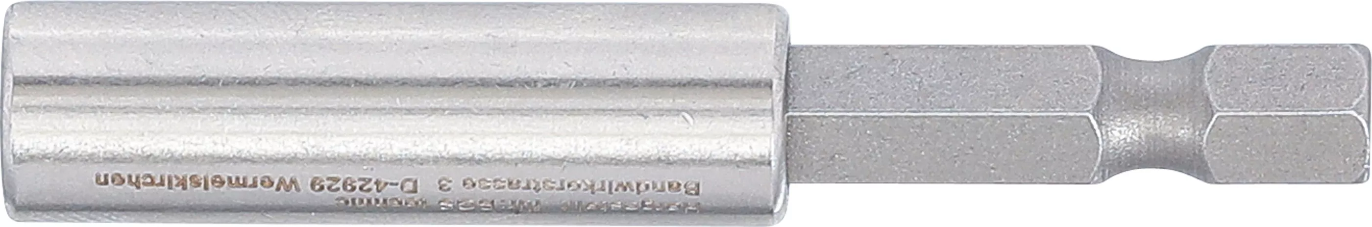 Magnetischer Bithalter, extra stark | Abtrieb Außensechskant 6,3 mm (1/4") | 60 mm