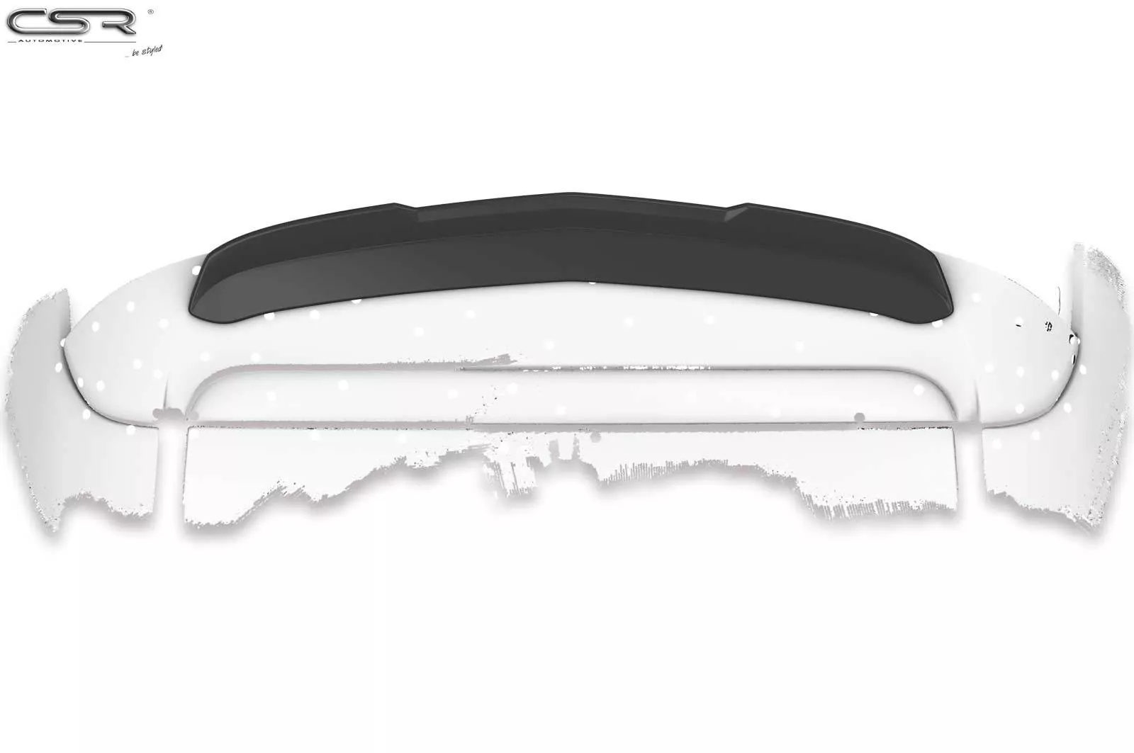 Heckflügel mit ABE für Opel Corsa D OPC HF737-M Carbon Look (matt)