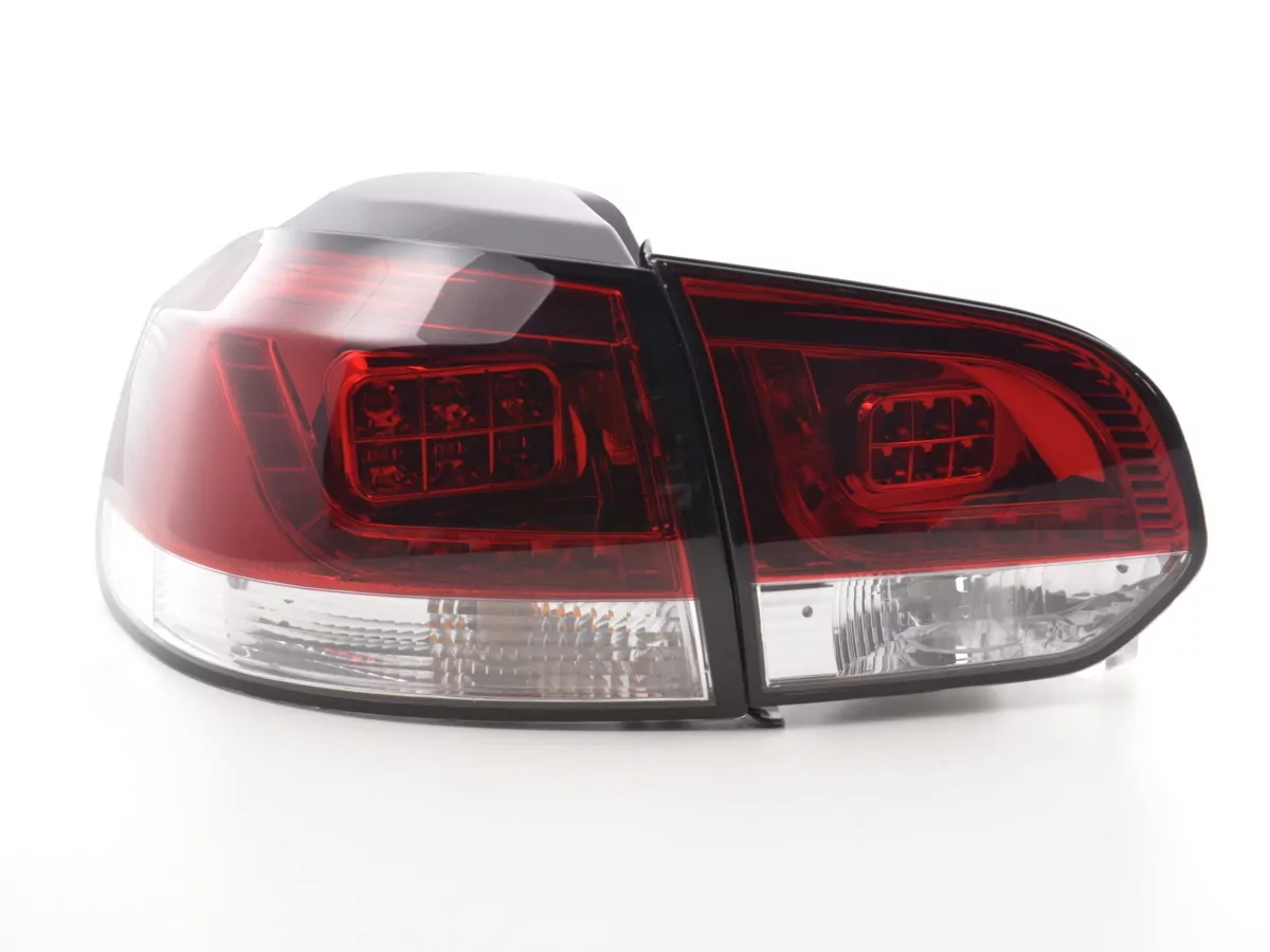 LED Rückleuchten Set VW Golf 6 Typ 1K Bj. 2008-2012 klar/rot für Rechtslenker