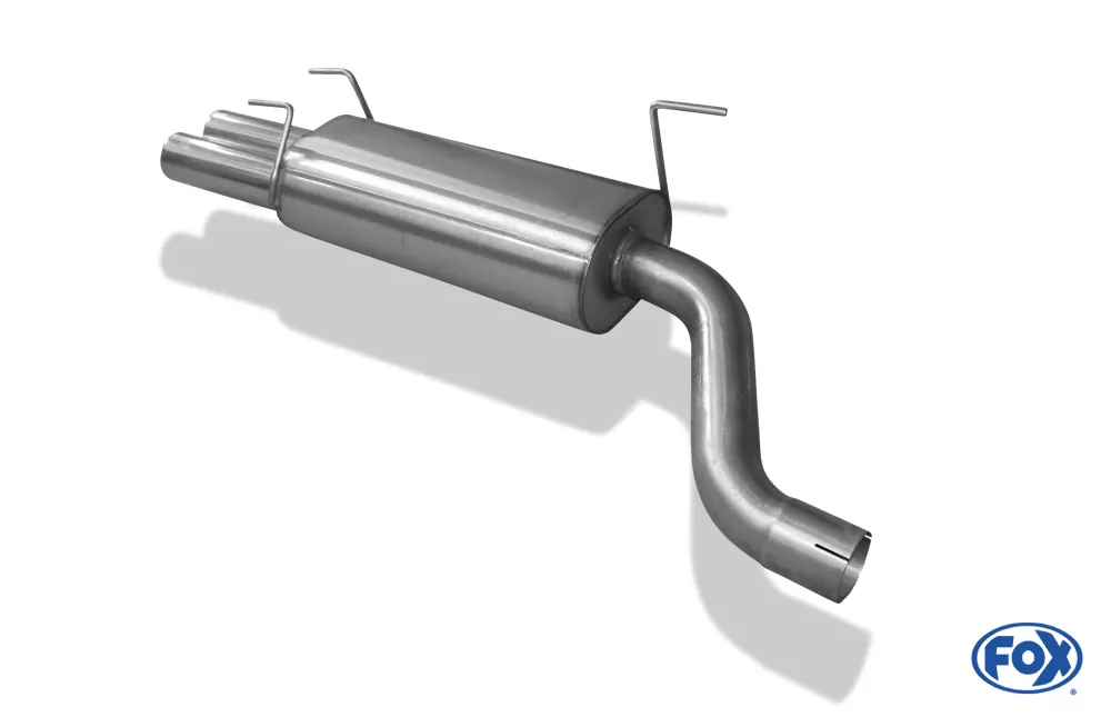 Opel Omega B Caravan  Endschalldämpfer - 2x90 Typ 13