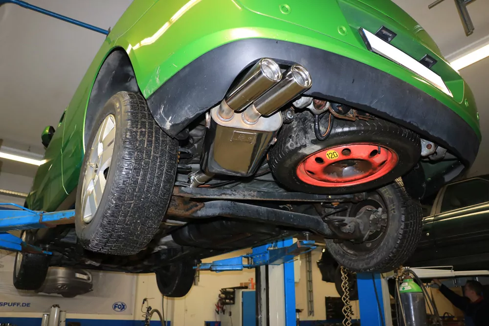 Renault Avantime  Endschalldämpfer - 2x80 Typ 13