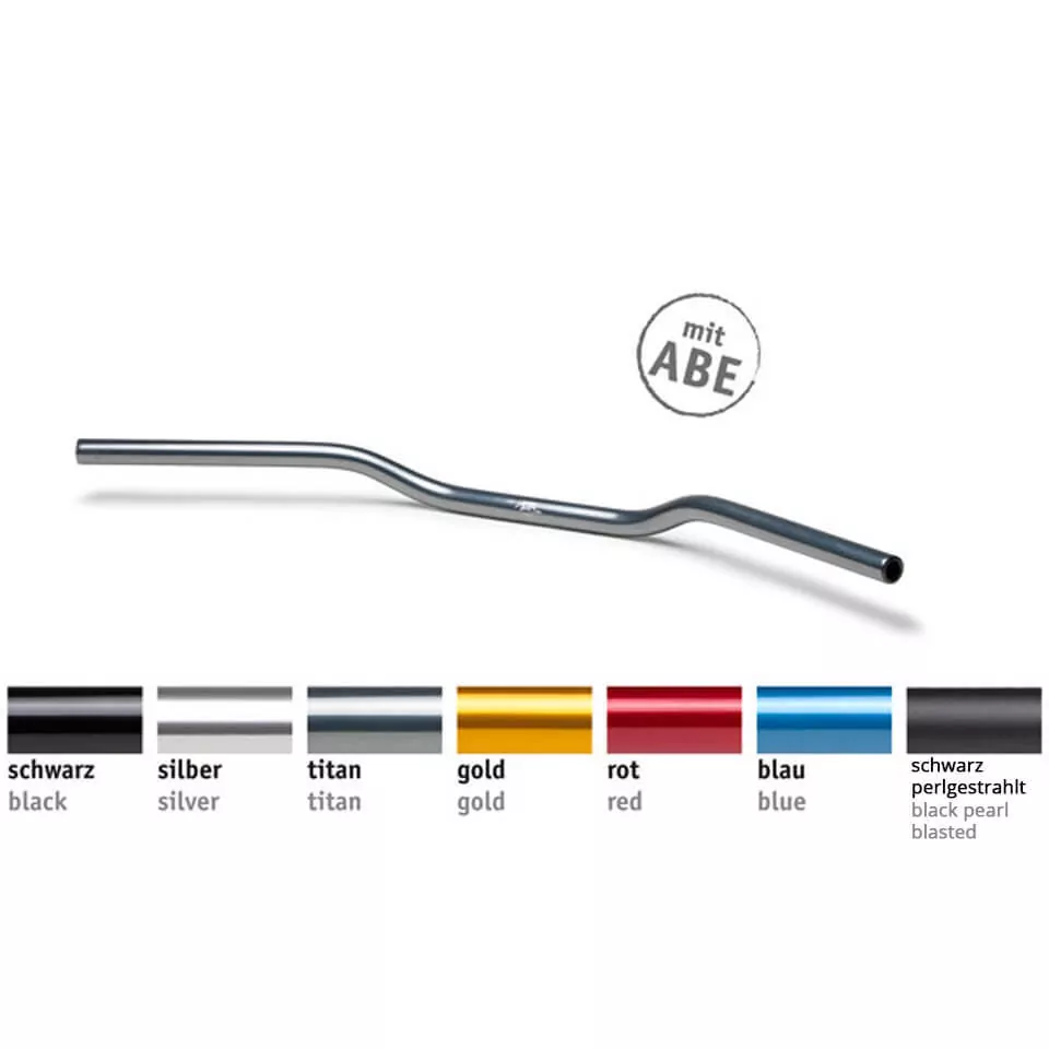 LSL Lenker Superbike Flat AN1, Aluminium mit ABE