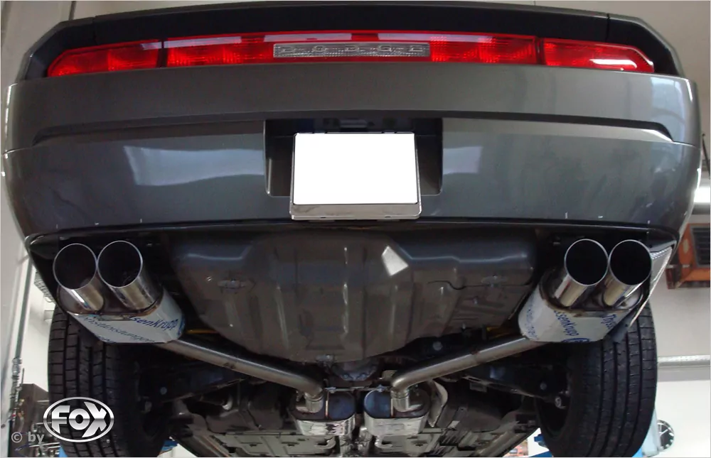 Dodge Challenger  Endschalldämpfer rechts/links - 2x100 Typ 14 rechts/links