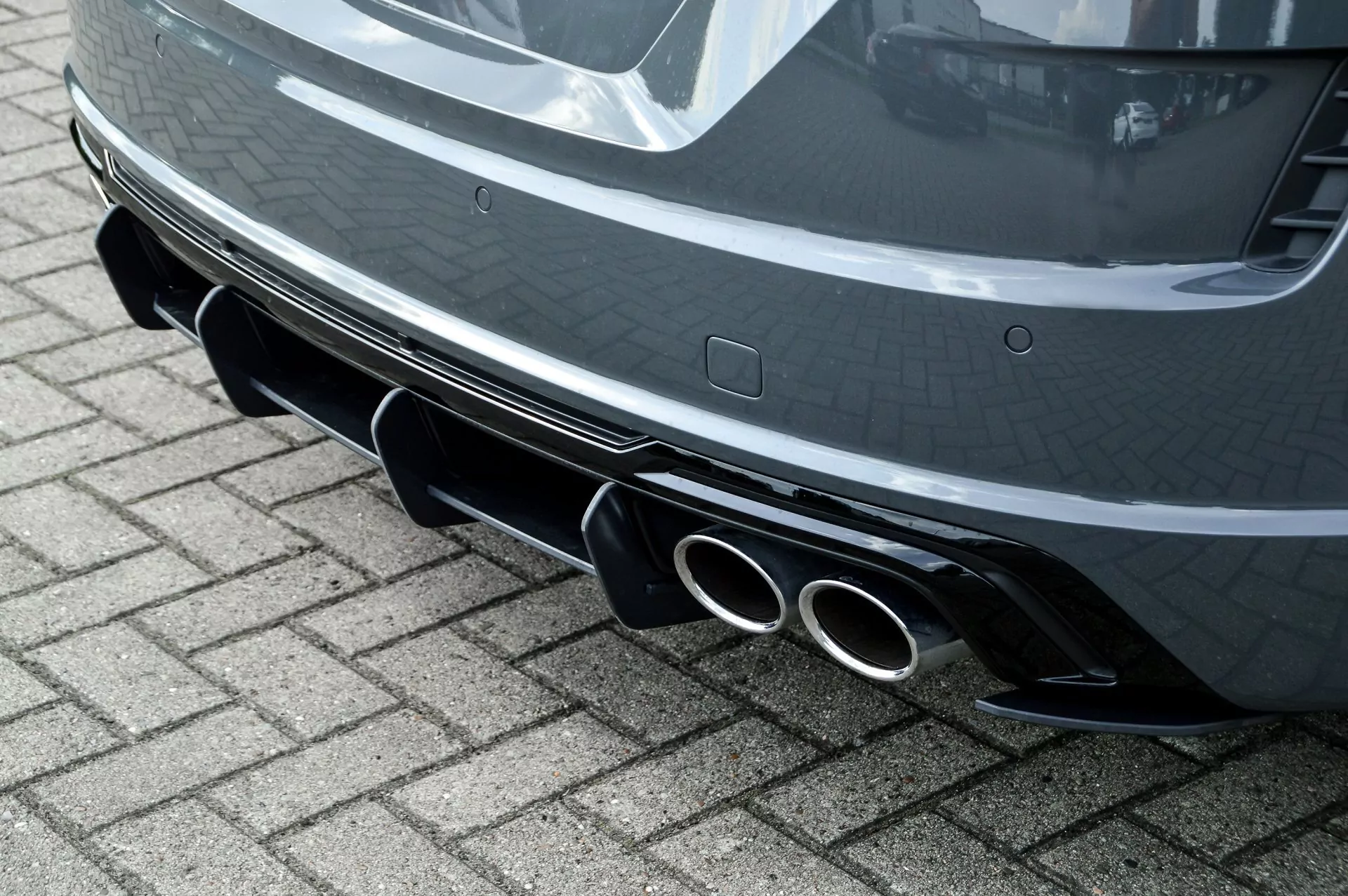 Racing Heckansatz Diffusor für Audi TTS 8S Facelift