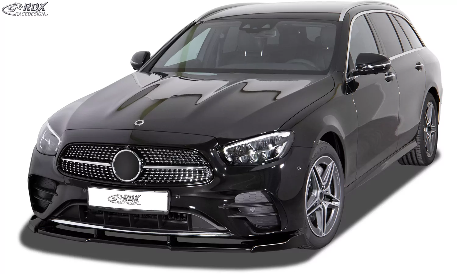 RDX Frontspoiler VARIO-X für MERCEDES E-Klasse AMG-Line (2020+) W213, S213, A238, C238 Frontlippe Front Ansatz Vorne Spoilerlippe