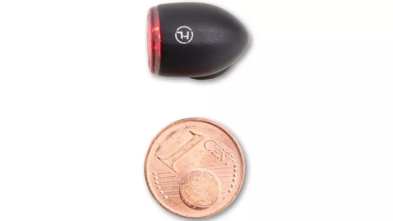 HIGHSIDER pro Proton Two LED TailLight/Indicator Black/Smoke 3in1, E-Approved (Pair)