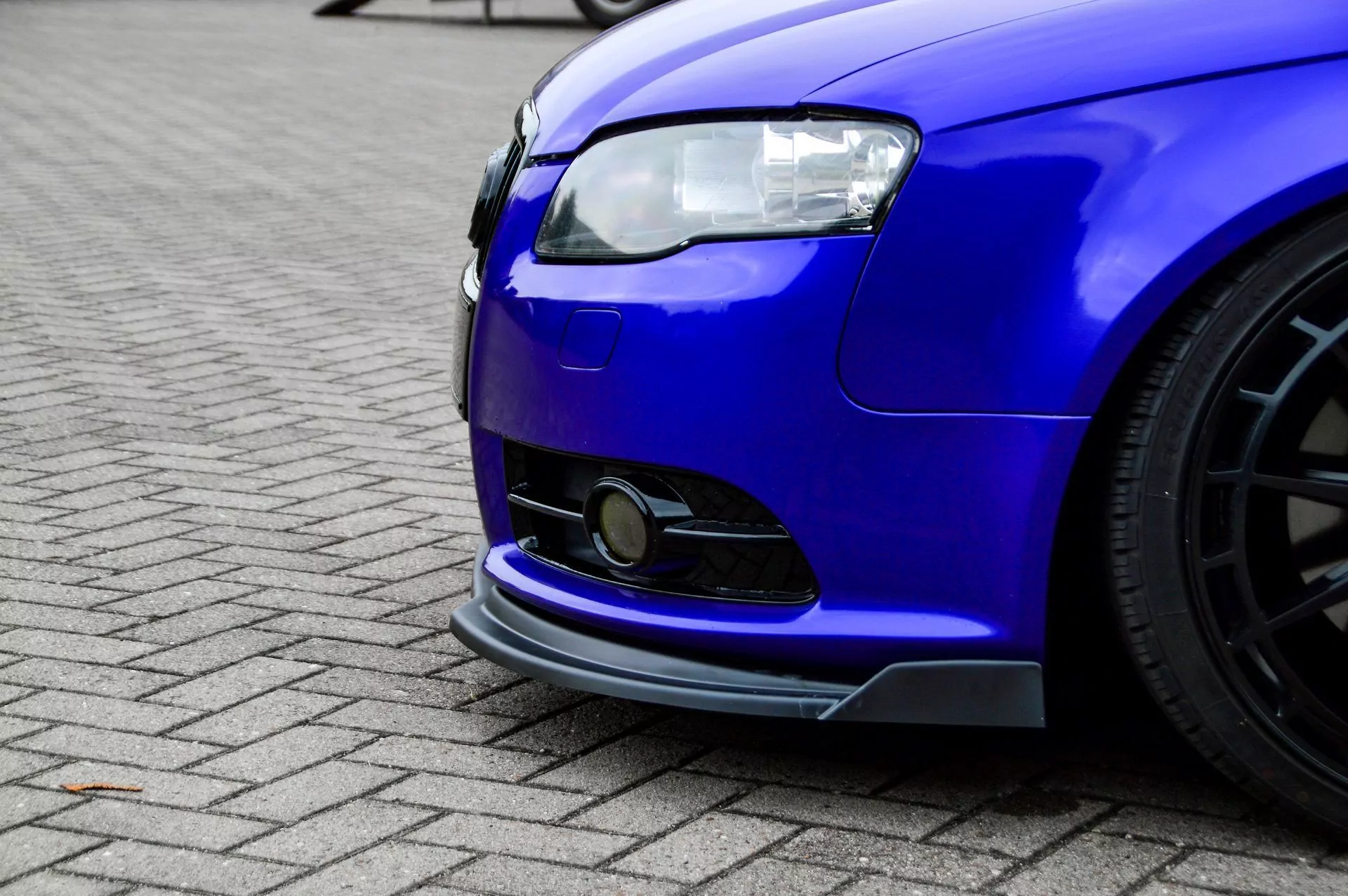 CUP Frontspoilerlippe mit Wings für Audi A4+S4 B7 Avant S-Line