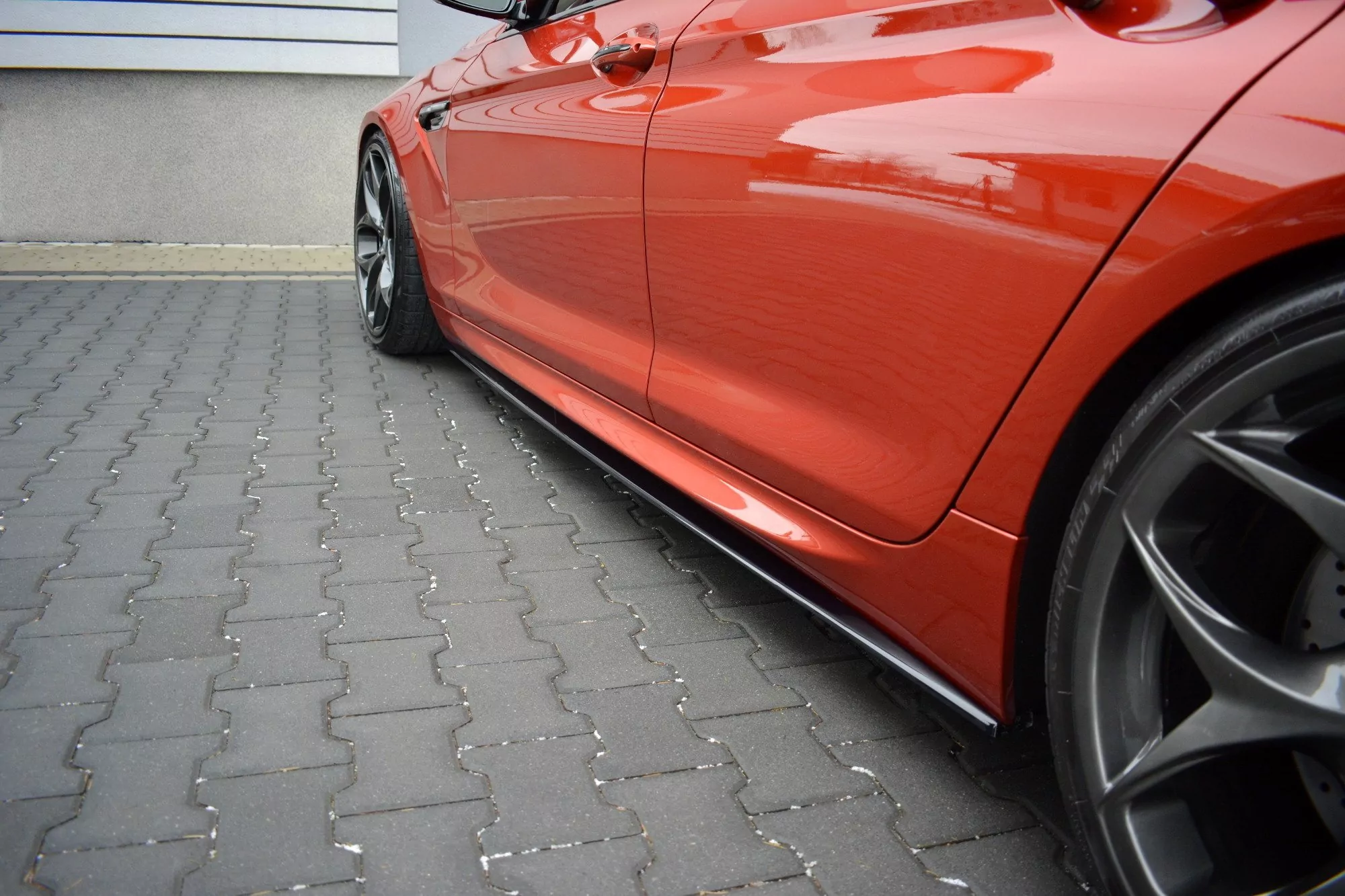 Seitenschweller Ansatz Passend Für Passend Für BMW M6 GRAN COUPÉ Schwarz Hochglanz Schwarz Hochglanz