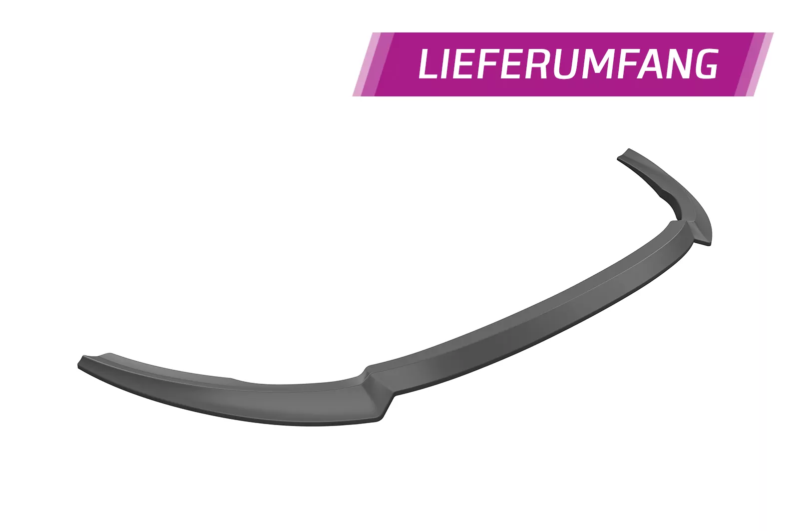 Cup-Spoilerlippe mit ABE für Ferrari 812 Superfast / GTS CSL768 Schwarz Strukturiert