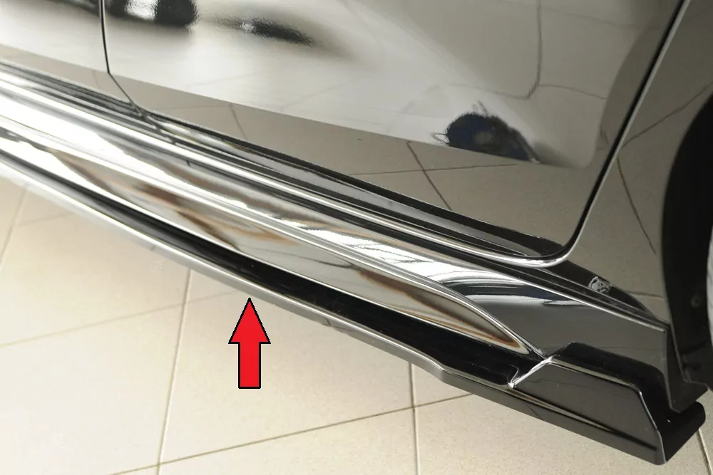 Rieger Seitenschweller links ansatz für Audi RS3 (GY) Sportback 06.21-05.24 (bis Facelift)