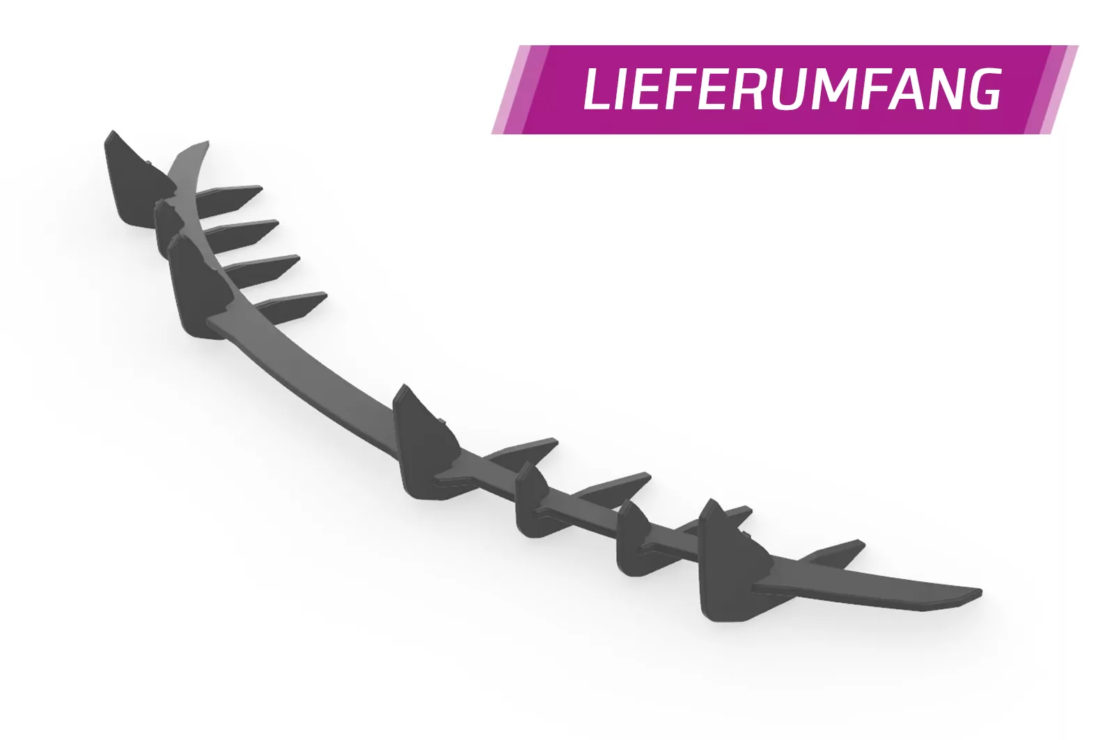 Racing Diffusor / Heckansatz für Tesla Model 3 HA412