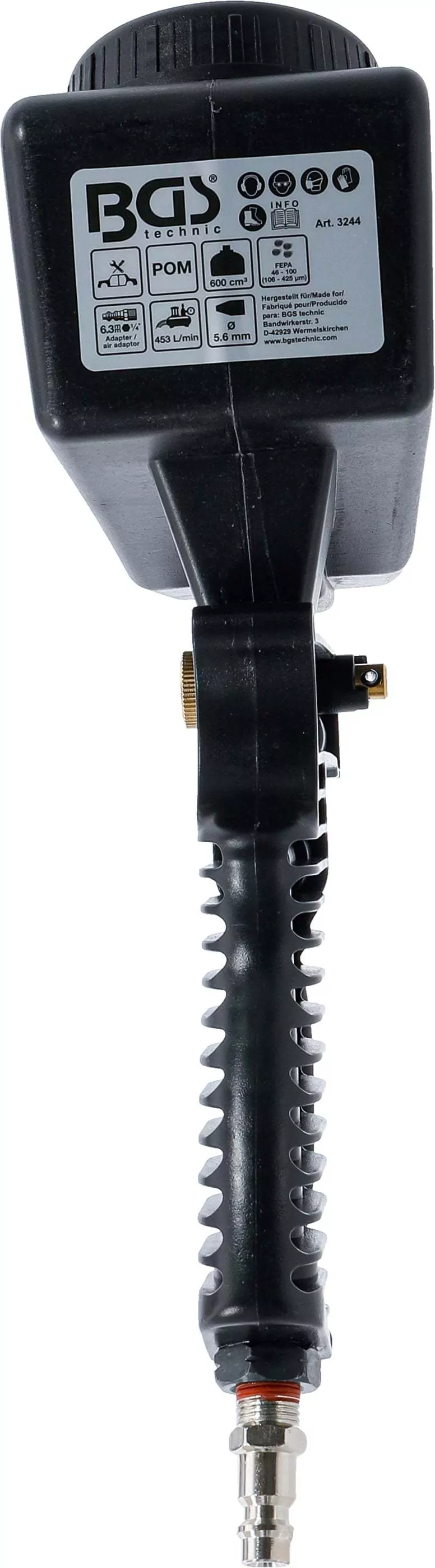 Druckluft-Sandstrahlpistole