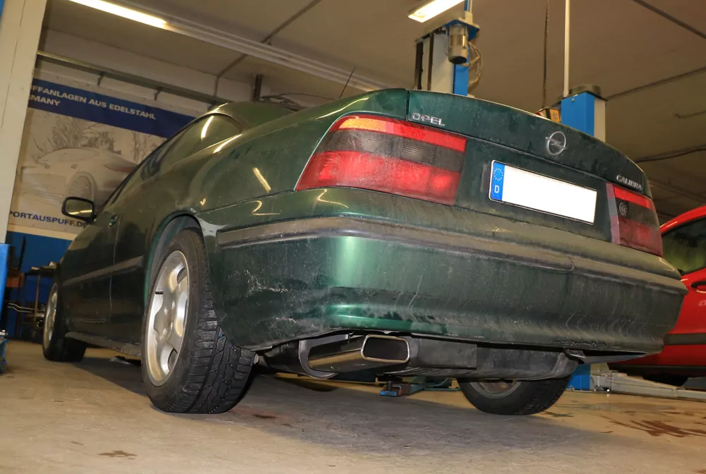 Opel Calibra A/ Calibra A 4x4  Endschalldämpfer Ø50mm - 145x65 Typ 59