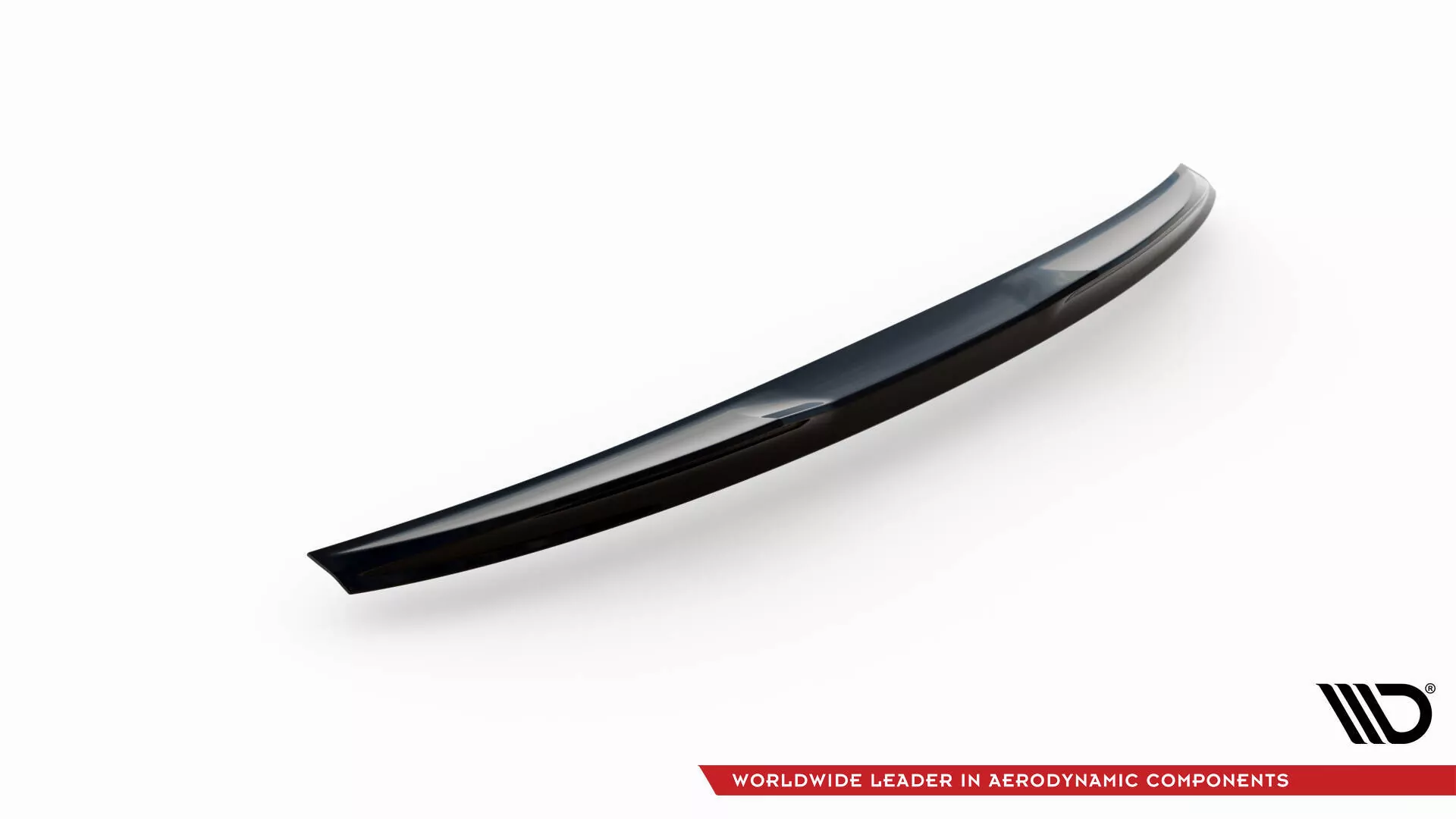 Spoiler CAP Für 3D Mercedes-Benz CLA Coupe C118 Facelift Schwarz Hochglanz