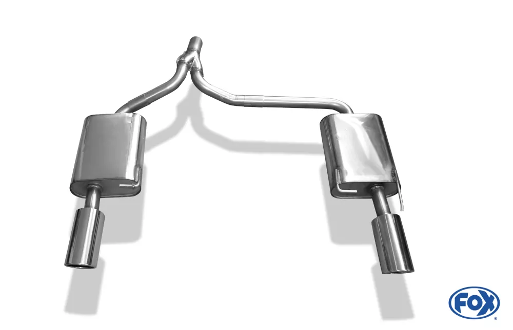 Ford Mondeo IV Turnier (Kombi) - Titanium S  Endschalldämpfer rechts/links - 1x100 Typ 16 rechts/links