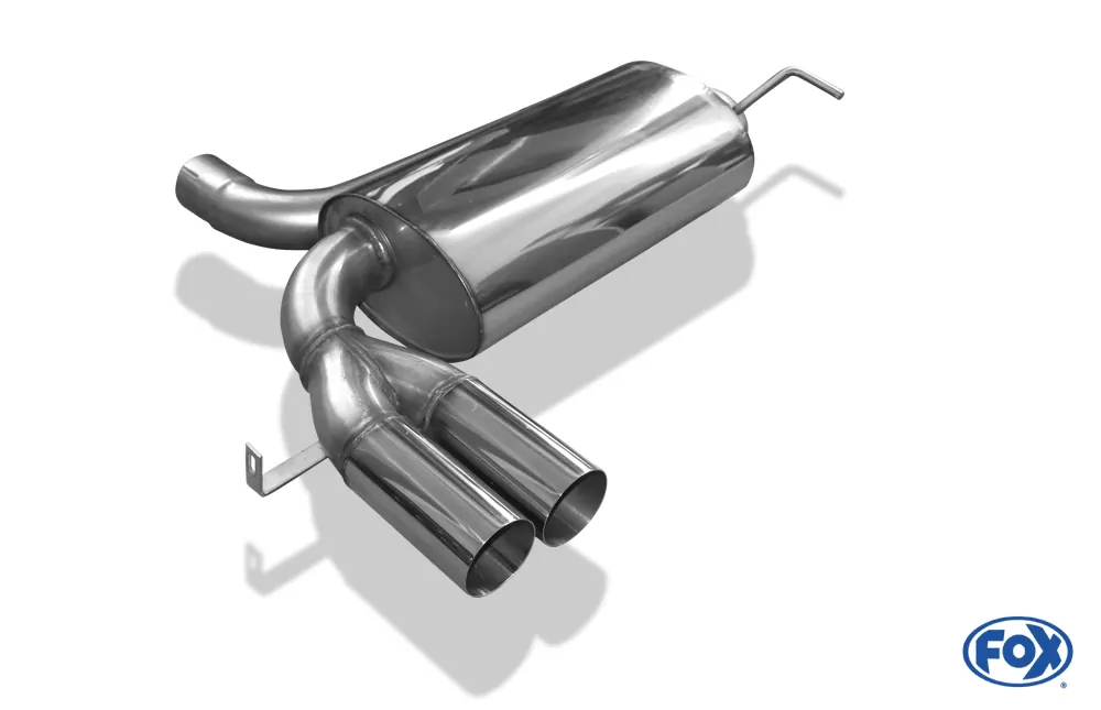 Audi S3 Typ 8L  Endschalldämpfer Ø70mm - 2x76 Typ 10