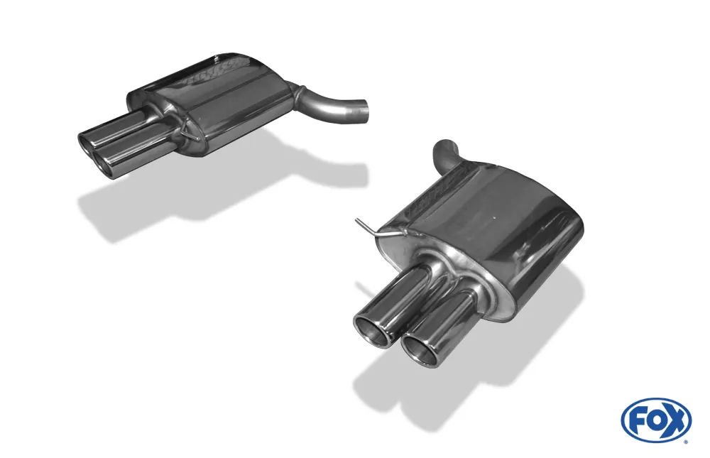 BMW F12/F13/F06 - 640i mit M-Paket  Endschalldämpfer rechts/links - 2x90 Typ 16 rechts/links