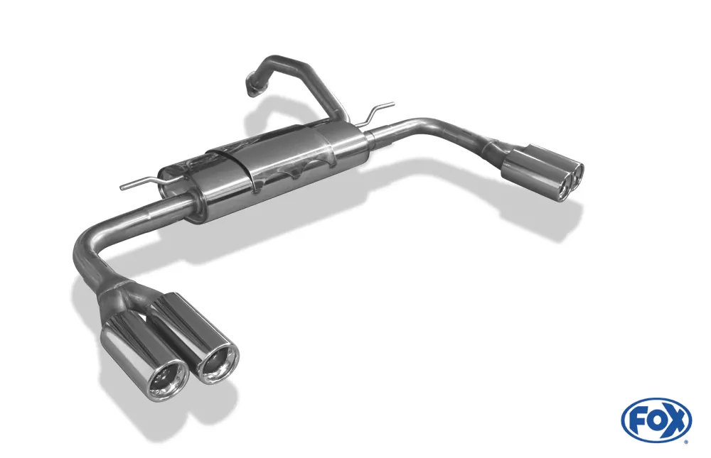Toyota Auris Benzin  Endschalldämpfer rechts/links - 2x80 Typ 13 rechts/links