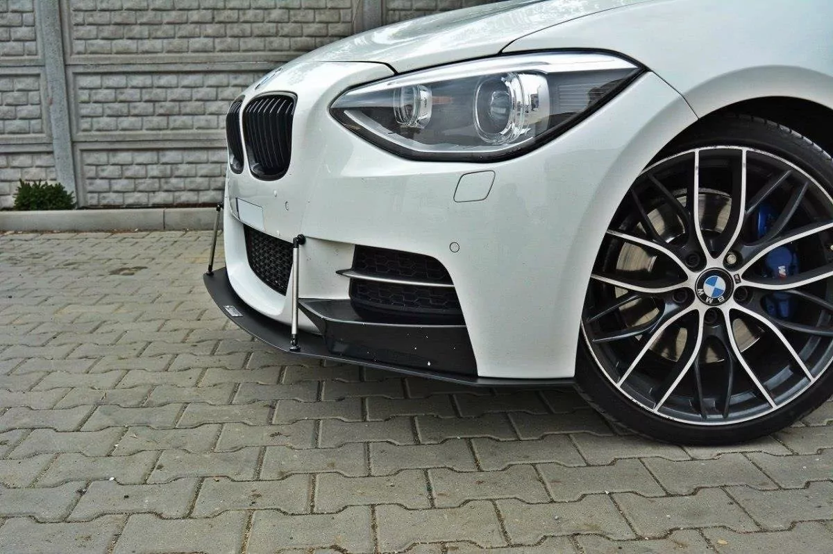 Front Ansatz Passend Für BMW 1er F20/F21 M-Power passend Für: BMW 1er F20/F21 M-Power 2011 - 2015Lieferumfang:SPLITTER /Frontansatz Mit KoppelstangenMontagematerialSplitter Is In Black Colour, It"s Ready For Moun