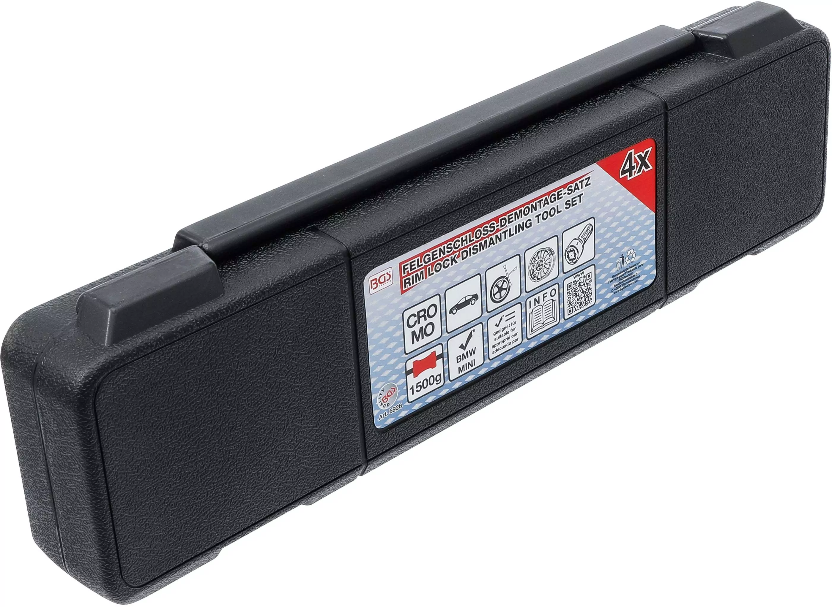 Felgenschloss-Demontage-Satz | für BMW, MINI | 4-tlg.