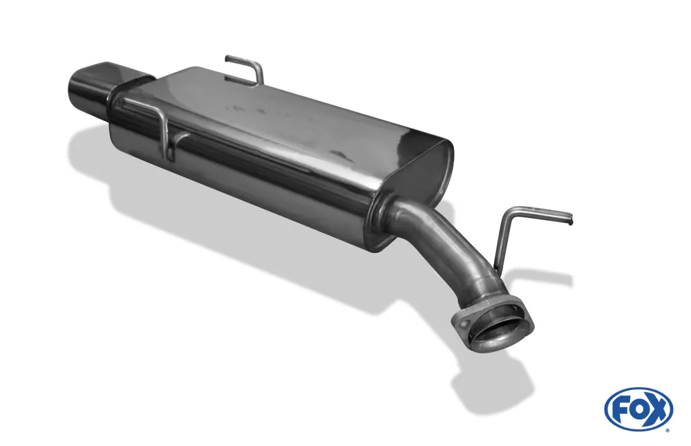 Opel Vectra B - Bj. ab 9/99`  Endschalldämpfer Ø55mm - 135x80 Typ 53