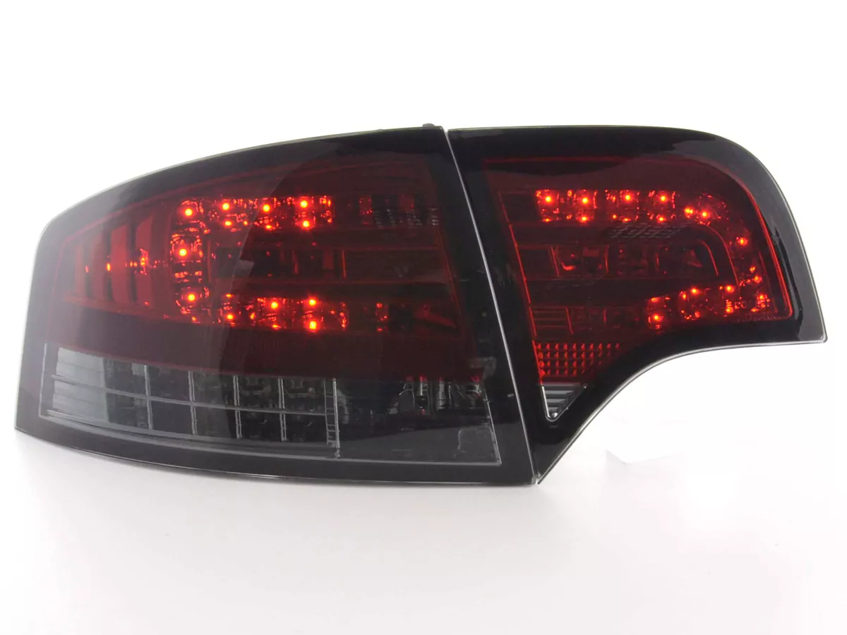 LED Rückleuchten Set Audi A4 Limousine Typ 8E Bj. 04-07 rot/schwarz