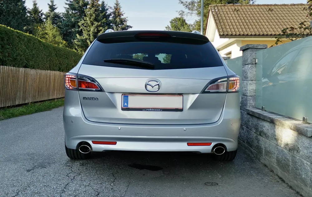 Mazda 6 Typ GH Benzin  Endschalldämpfer rechts/links - 106x71 Typ 38 rechts/links