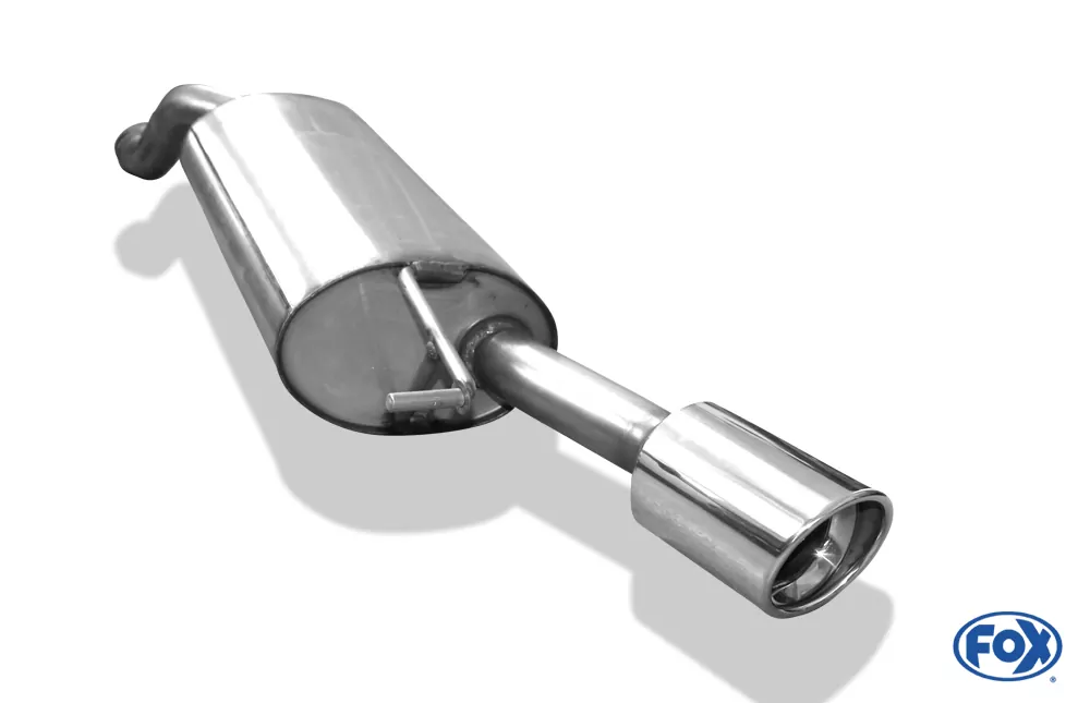 Audi TT 8N - Frontantrieb  Endschalldämpfer - 1x100 Typ 17